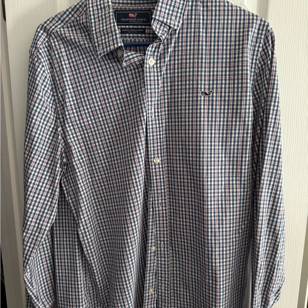 Vineyard Vines Men's Multi-Color Button Down Shirt